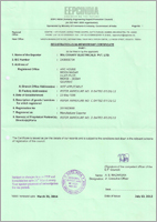 ISO 9001 Certificate – Canary Electricals